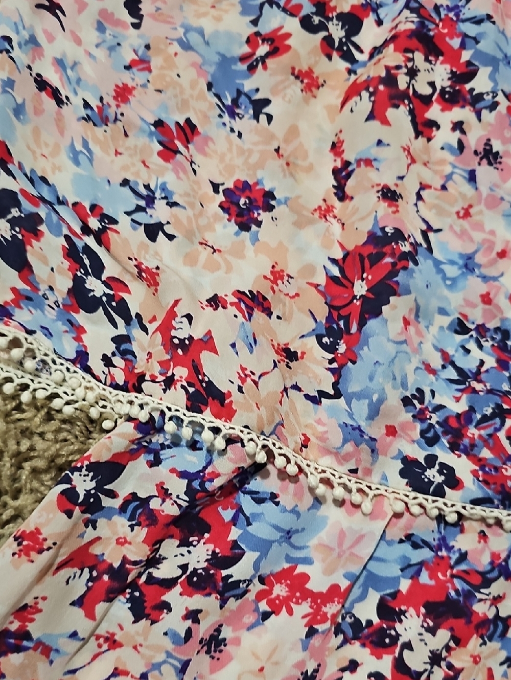 Parker Catamaran Romper Silk Floral Sleeveless Shorts Small Pink Flowy - Picture 4 of 6